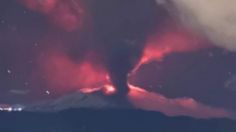 Espectacular erupción de volcán Etna provoca lluvia de fuego