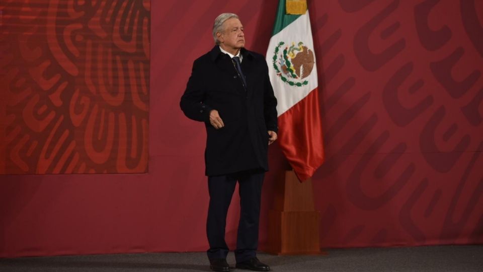 El presidente López Obrador desde la conferencia matutina. Foto: Daniel Ojeda