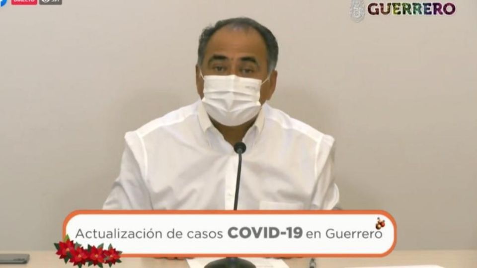 El gobernador Héctor Astudillo comentó que la medida es para evitar aglomeraciones durante los fuegos pirotécnicos de fin de año. Foto: Captura de pantalla