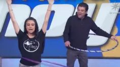 Lambda García y "El Burro" Van Rankin bailan con el "ula ula"¿Quién lo hizo mejor?