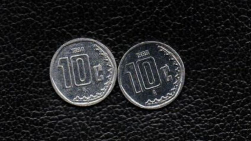 Esta es la MONEDA de 10 CENTAVOS que vale casi MIL PESOS: FOTO