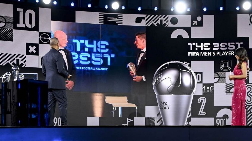 Robert Lewandowski gana el premio "The Best" como mejor jugador del 2020