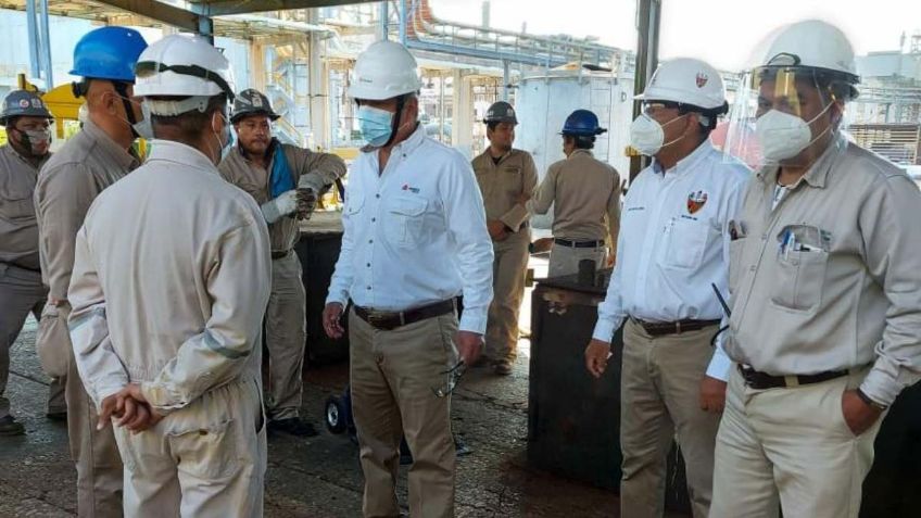 Refuerzan medidas sanitarias en Refinería Madero