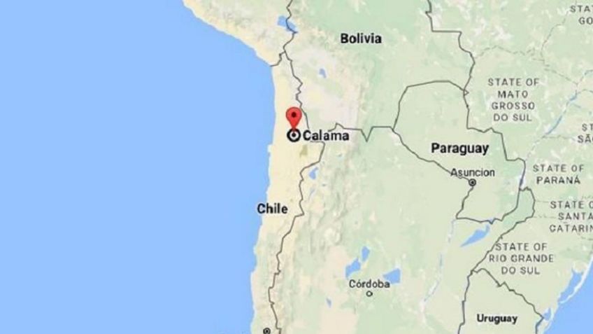 Se registra sismo de 4.9 en el norte de Chile