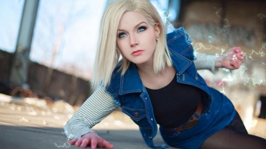 ¡Hermosa e idéntica! Cosplayer cautiva la red con su caracterización como Androide 18 de Dragon Ball