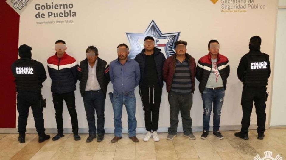 Los delincuentes fueron puestos a disposición de las autoridades