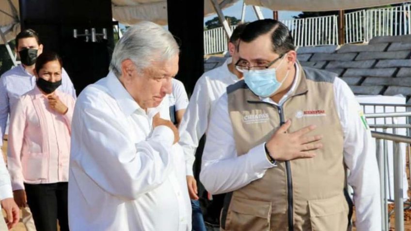 Superdelegado en Chiapas dio positivo a Covid-19; estuvo con AMLO hace 4 días