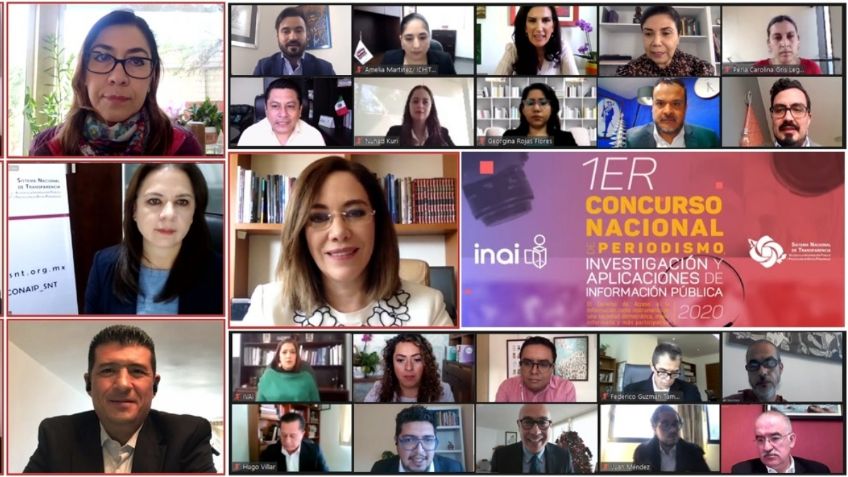 INAI premia a ganadores del concurso nacional de periodismo