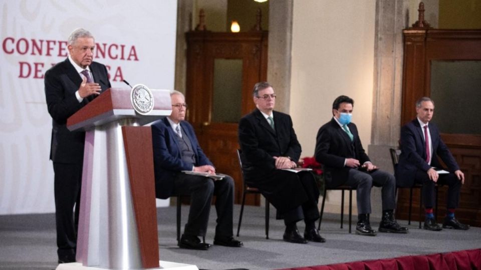 Conferencia matutina del presidente de México, López Obrador. Foto: Presidencia