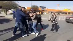 VIDEO: ¡Se dieron con todo! Así fue la pelea entre revendedores afuera de un Costco