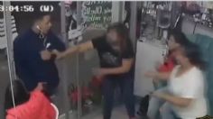 VIDEO VIRAL: Asaltantes armados roban a mujeres y niños en negocio de uñas