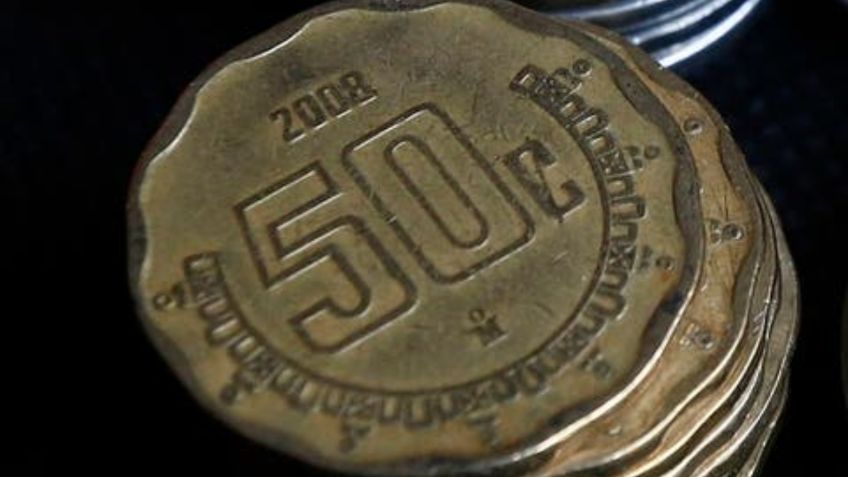 ¿Tienes esta moneda de 50 centavos? La puedes vender en Internet hasta en 4 MIL pesos por este detalle