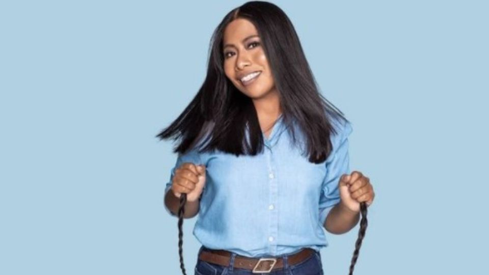 Yalitza Aparicio hace unas semanas, fue confirmada para conducir el programa previo, Foto: Especial