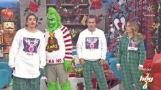 'El Grinch' visita a los conductores del programa HOY