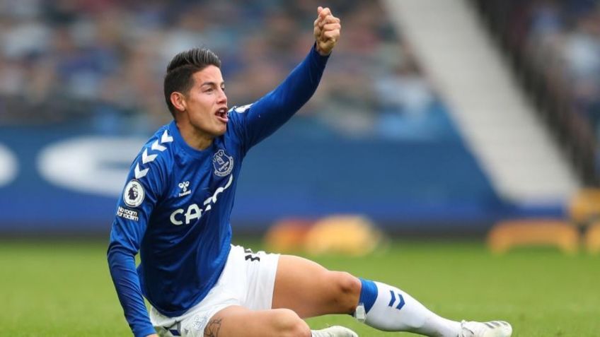 Premier League: ¡Malas noticias! James Rodríguez será baja del Everton