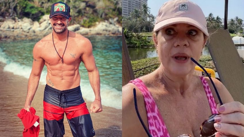 ¿Le gustó? Erika Buenfil reacciona al VIDEO que se filtró de Gabriel Soto