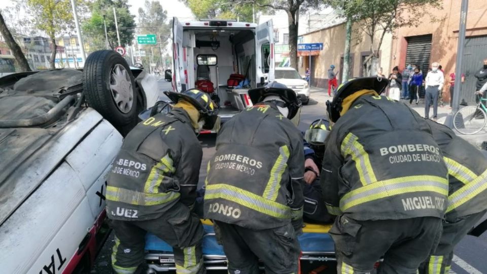 Los hechos ocurrieron en la colonia Industrial. Foto: @Bomberos_CDMX