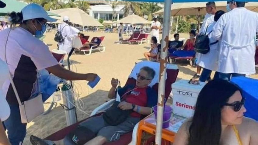 ¡Con todo y tanques de oxígeno! Playas de Acapulco lucen abarrotadas de turistas: FOTOS