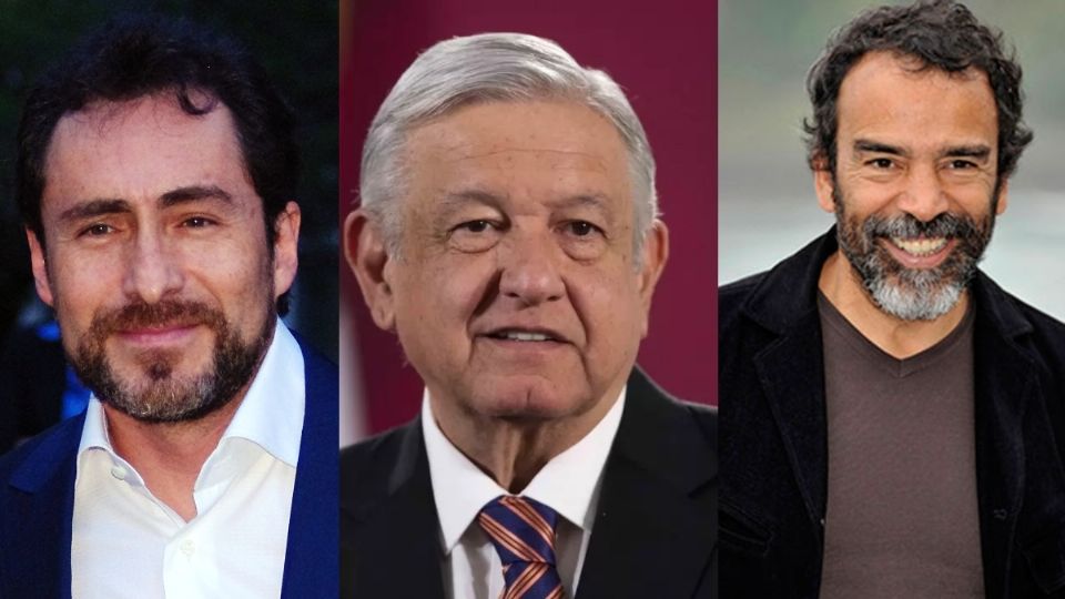 Aunque algunos actores y actrices ya han declarado estar decepcionados del mandatario, estos dos famosos aún confían en el presidente y su movimiento. FOTO:ESPECIAL