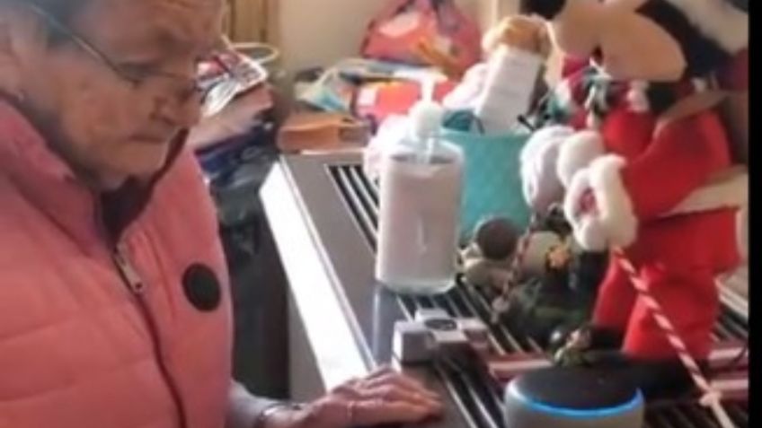 ¡Muere de amor! Abuelita le pide a "Alexa" CANCIONES de Agustín Lara y esta fue su REACCIÓN: VIDEO