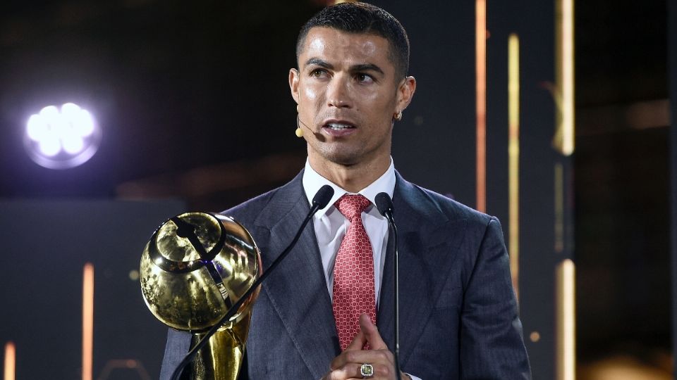 Cristiano Ronaldo fue elegido el ganador. Foto: AP