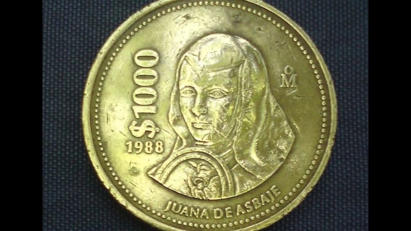 10 mil pesos por esta moneda antigua de Sor Juana, la cual valía mil pesos