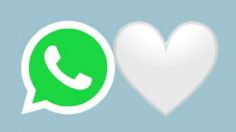 Esto significa el emoji del corazón blanco de WhatsApp