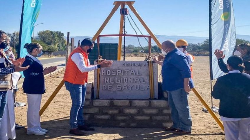 Inicia en Jalisco  construcción del hospital regional de Sayula