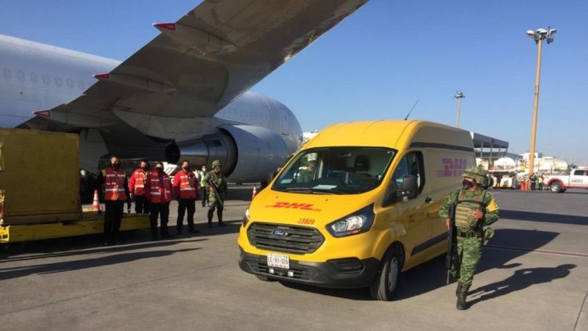 Arribarán mañana a México 7 mil 800 dosis más de vacuna anti COVID-19