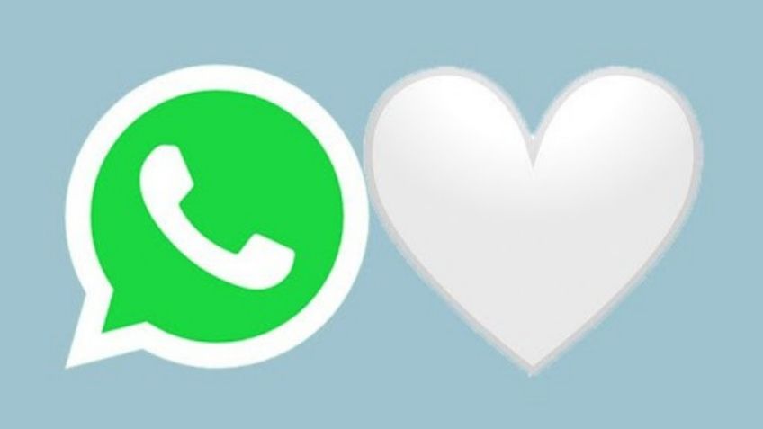 Esto significa el emoji del corazón blanco de WhatsApp