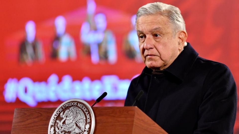 Andrés Manuel López Obrador durante la Conferencia Mañanera en Palacio Nacional
FOTO: Guillermo O´Gam