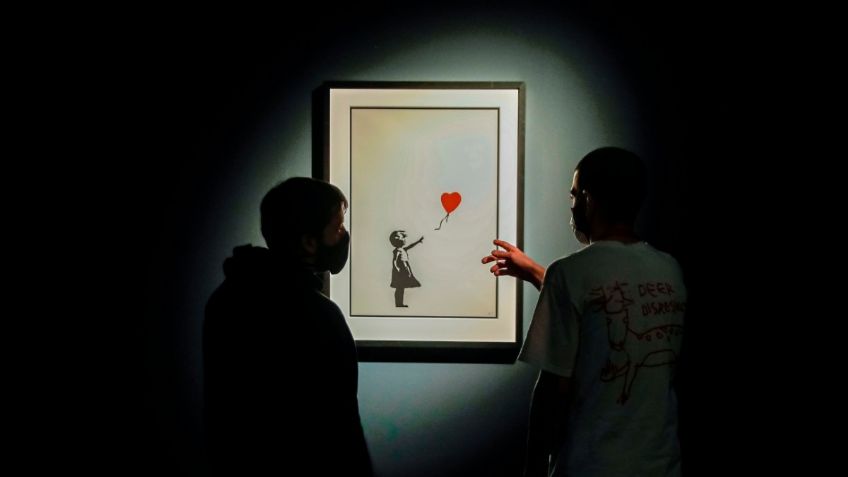 Pesentan exposición "inedita" de Banksy en Madrid