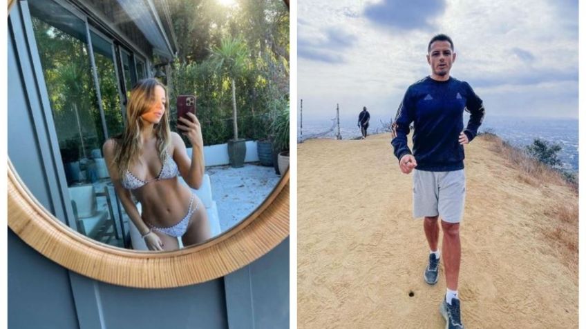 Sarah Kohan enseña de más tras ruptura con Chicharito; mientras él hace chistes en Instagram