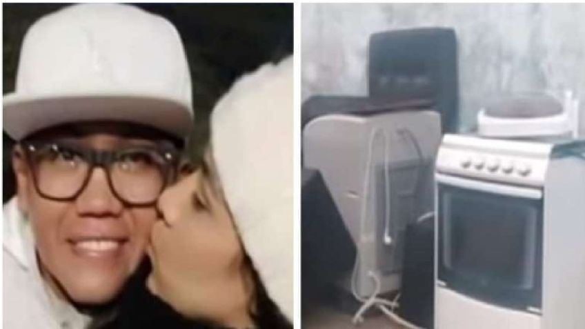 VIDEO VIRAL: ¡Se llevó hasta los focos! Novia vacía departamento de su novio; todo por darle las llaves