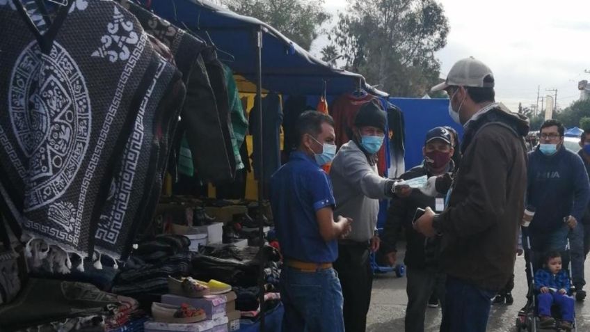 Ordena Salud suspender tianguis en Tijuana y Mexicali en prevención de Covid-19