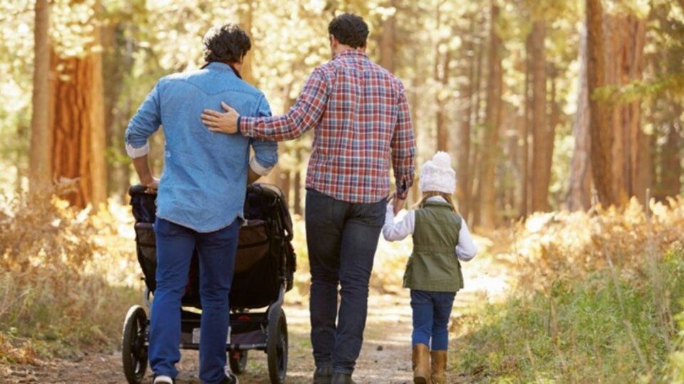 Siempre se mostraron encantados con los niños. Foto: Especial