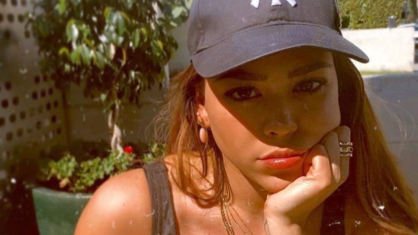 Se les pasó el Photoshop, le deforman las piernas a Danna Paola, luce mal nutrida