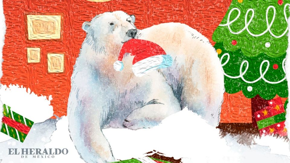 Además, el Oso Polar del Norte se rompió la pata. Ilustración: Christian Chacón