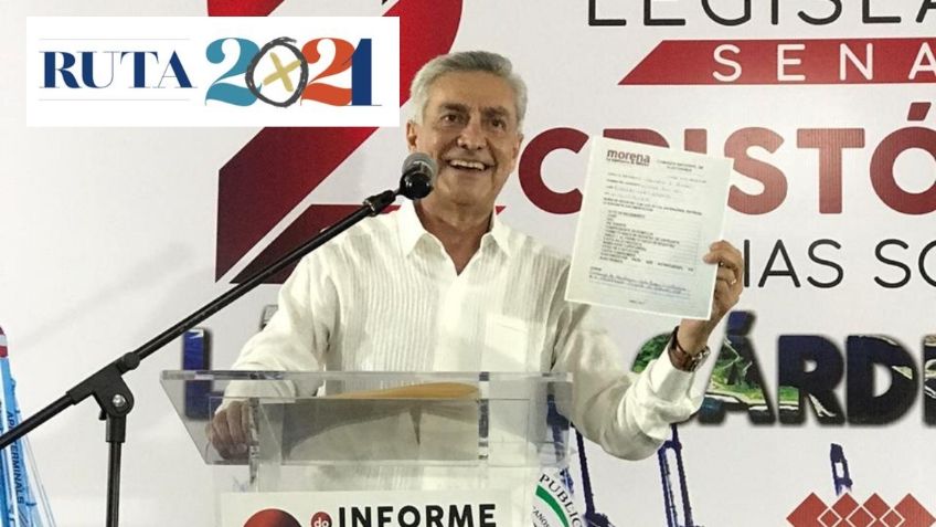 Cristóbal Arias se registra ante Morena como precandidato a la gubernatura de Michoacán