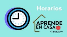 Horarios de Aprende en Casa hoy lunes 30 de agosto, preescolar, primaria y secundaria, regreso a clases