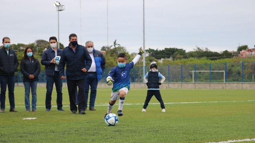 Rescatan infraestructura deportiva de Tampico, Tamaulipas