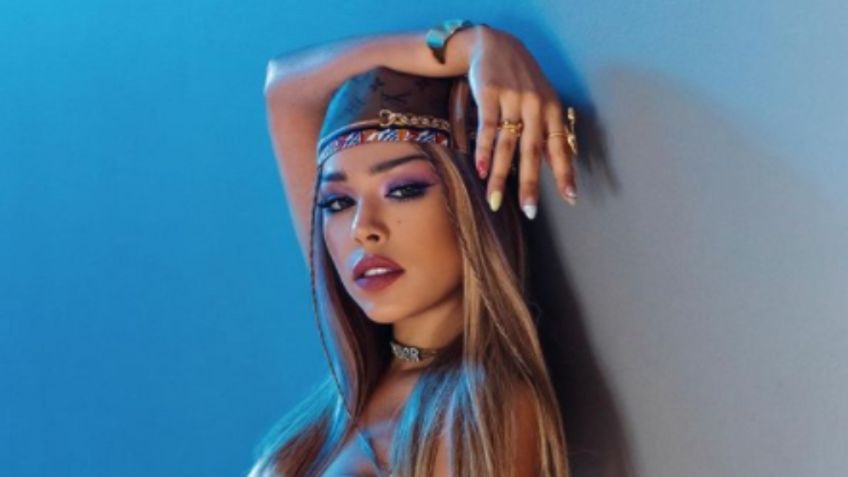 Danna Paola se corona como la más BELLA con diminuto vestido negro: FOTO