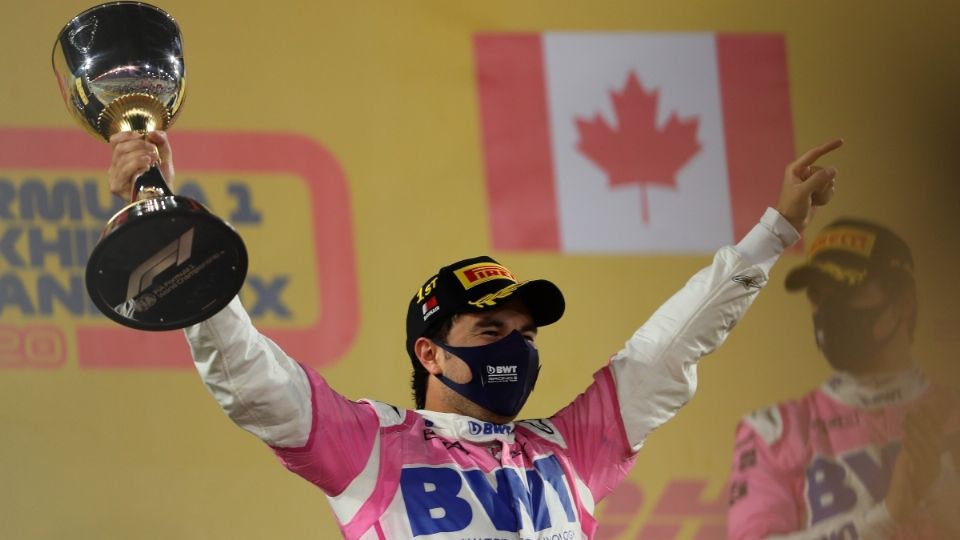 El mexicano Sergio Pérez piloto de la escudería Racing Point, reivindicó su nombre y dejó de manifiesto su gran calidad. FOTO: EFE/EPA/Kamran Jebreili / Pool