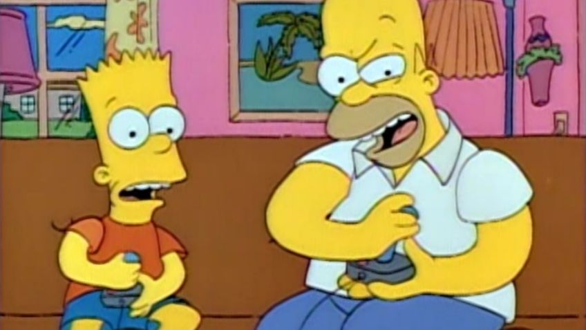 Los Simpson rinden homenaje a Pac-Man en su famosa escena del sillón: VIDEO