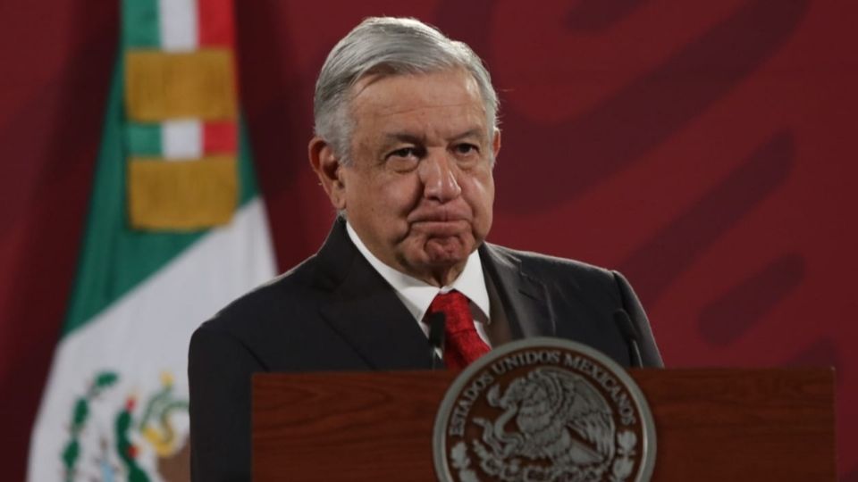 El presidente López Obrador desde La Mañanera. Foto: Yadin Xolalpa