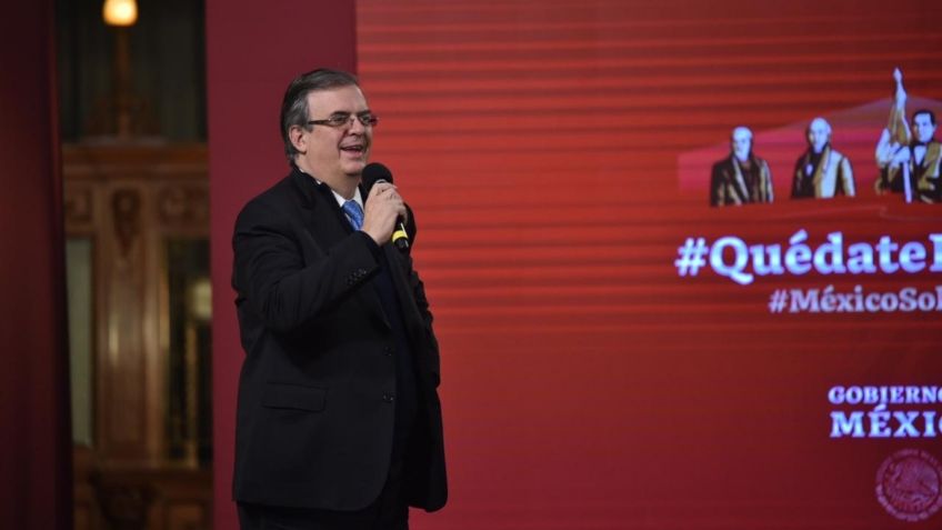 "Misión cumplida": Ebrard destaca que México tendrá vacuna Covid-19 en diciembre