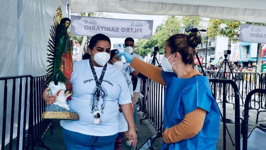 Acuden 13 mil 421 feligreses a la Basílica de Guadalupe antes de que cierre