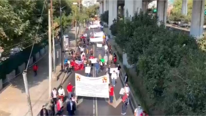 Trabajadores de la Secretaría de Salud exigen mayores insumos en hospitales