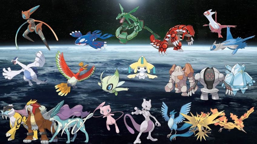 ¿Cuál es el Pokémon Legendario más popular de cada generación?