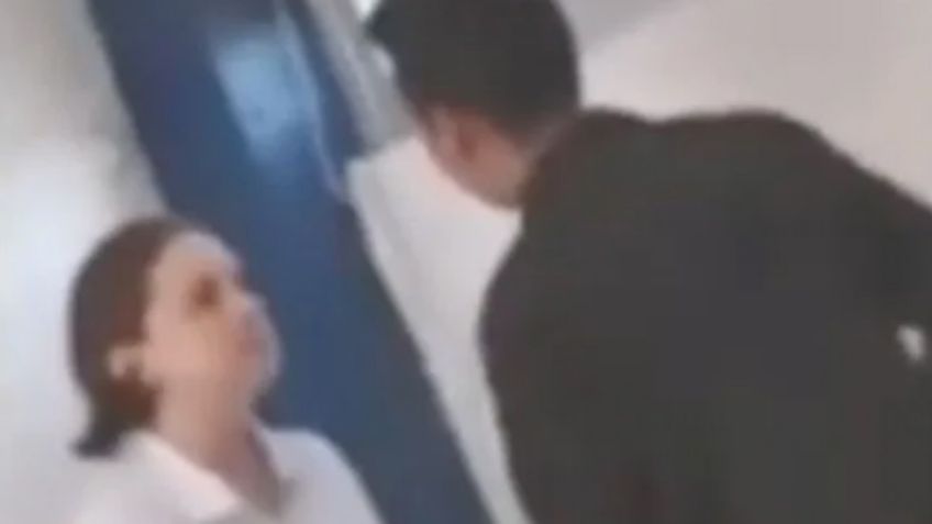 Profesora reclama a alumno tras presuntamente ser amenazada: VIDEO